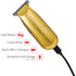 CT09 Red Mini cordless Trimmer GOLD