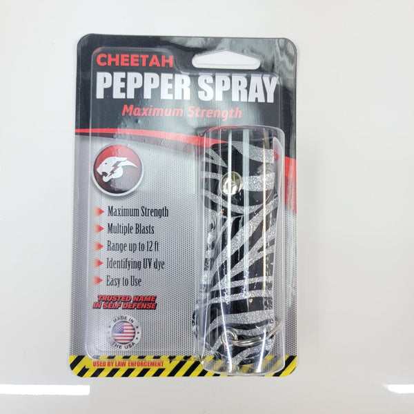 CHEETAH PEPPER SPRAY SILVER FLOWER(CH31)