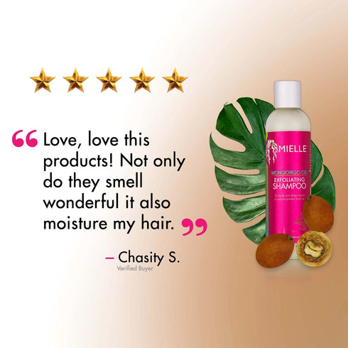MIELLE MONGO EXFOLIATING SHAMPOO 8OZ(MIE00632)