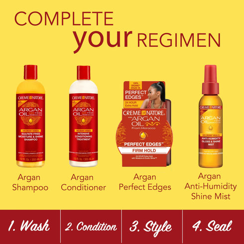 Creme of Nature ARGAN OIL PERFECT EDGES 2.25oz(C06105)