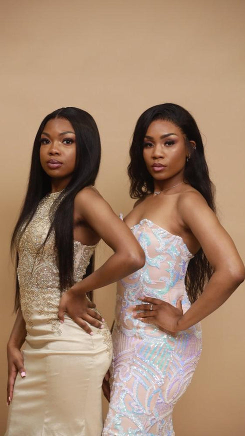 Hershe Pink 4x4 Straight Wig HERSHE