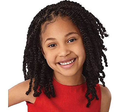 Outre X-Pression Lil Looks Wavy Bomb Twist 8" Synthetic Hair Crochet Braid