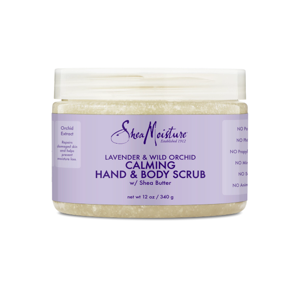 SheaMoisture Lavender & Wild Orchid Hand & Body Scrub 12oz - (NUB21305)