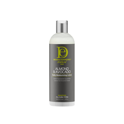 Design Essentials Almond & Avocado Daily Hair Moisturizing Lotion 12 OZ(DES00564)