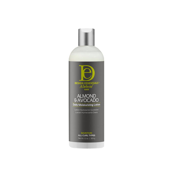 Design Essentials Almond & Avocado Daily Hair Moisturizing Lotion 12 OZ(DES00564)