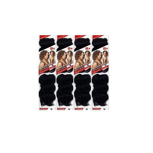 Harlem 125 Kima 2x Ocean Wave 8" Synthetic Hair Crochet Braid