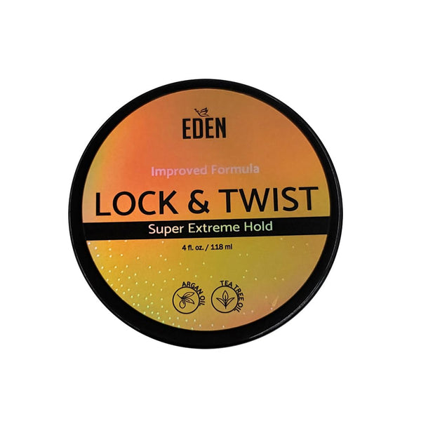EDEN Lock and Twist Super Extreme Hold Pomade – 4 Fl Oz