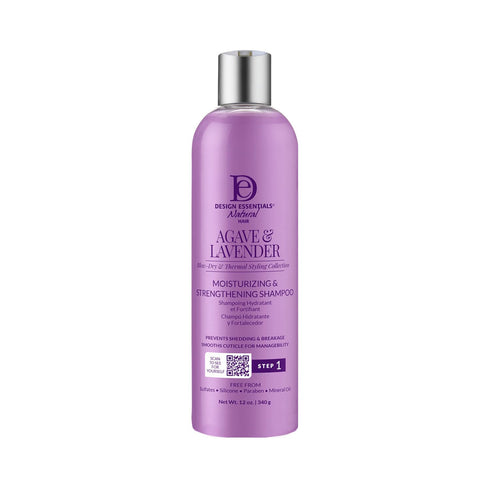 Design Essentials AGAVE & LAVENDER HAIR BATH (STEP 1) 12 OZ(DES00471)