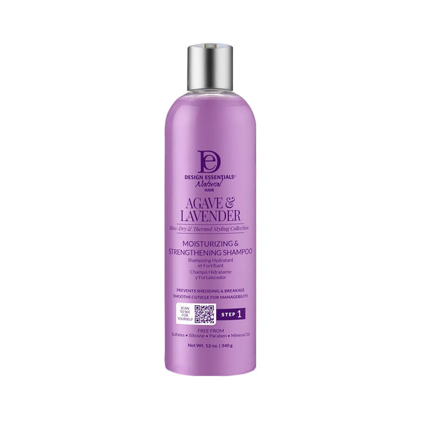 Design Essentials AGAVE & LAVENDER HAIR BATH (STEP 1) 12 OZ(DES00471)