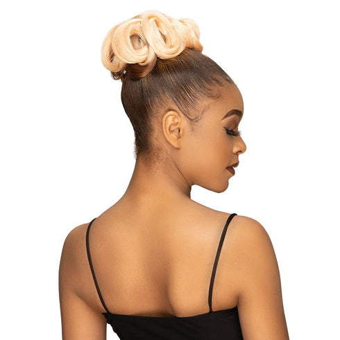 Janet Collection Remy Illusion Ponytail - EMERALD