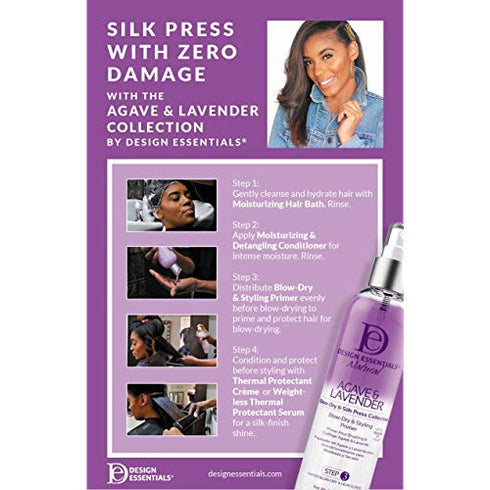Design Essentials AGAVE & LAVENDER PRIMER (STEP 3) 8 OZ(DES00473)