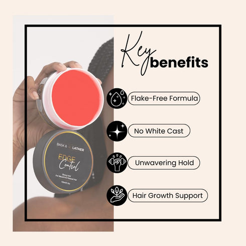 Bask and Lather Edge Control 150ml/5.3oz