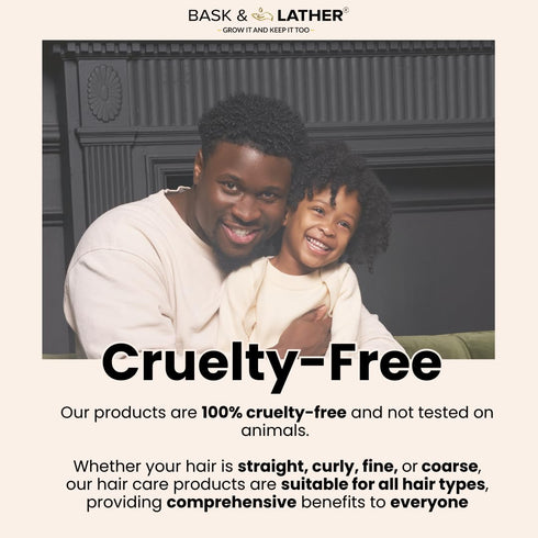 Bask and Lather Edge Control 150ml/5.3oz