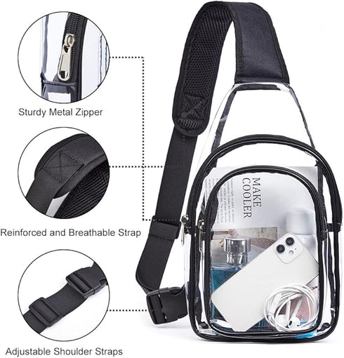 BR1001S BR1001S CLEAR SLING BAG SMALL