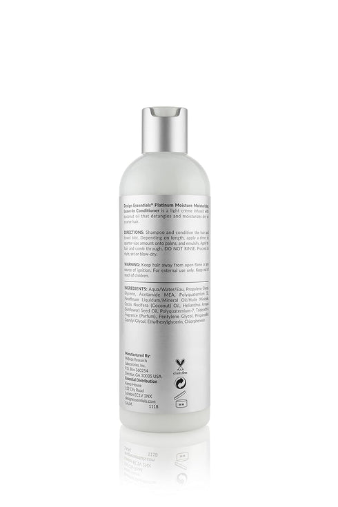 Design Essentials® Platinum Moisturizing Leave-In Conditioner – Step 3 (12 oz)(DES00005)