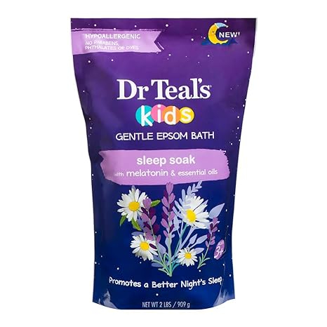 DR TEALS SOAKING SOLUTION KIDS SLEEP SOAK MELATONIN 2LB