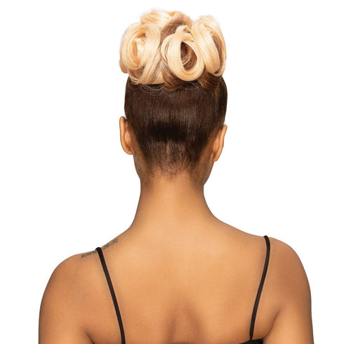 Janet Collection Remy Illusion Ponytail - EMERALD