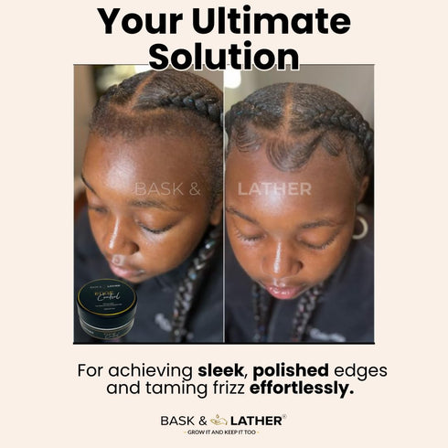 Bask and Lather Edge Control 150ml/5.3oz