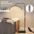 Half Moon LED Lamp – Adjustable Brightness & Height (Black)