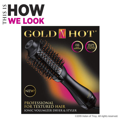GH141 Gold N Hot DRYER & STYLER VOLUME