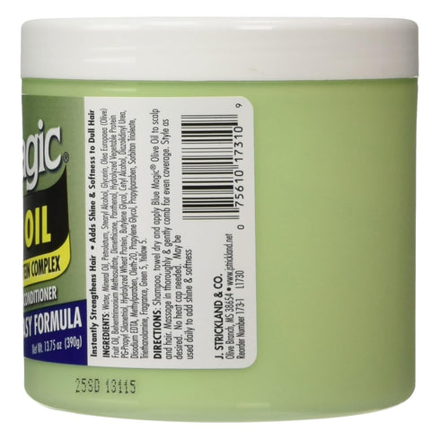 Blue Magic Olive Oil Leave-In Styling Hair Conditioner – 13.75 oz