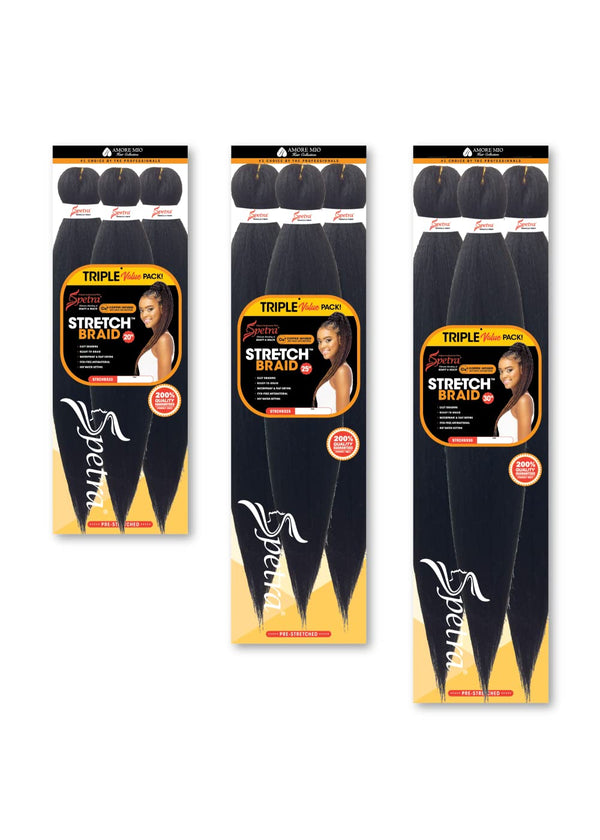Vivica Fox Pre-Stretched 3X 30" Crochet Braid
