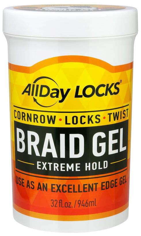 AllDay Locks Braid Gel – 32 oz