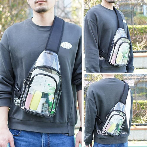 BR1001S BR1001S CLEAR SLING BAG SMALL