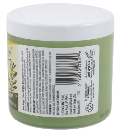 Blue Magic Olive Oil Hair Dressing with Aloe Vera – 12 oz