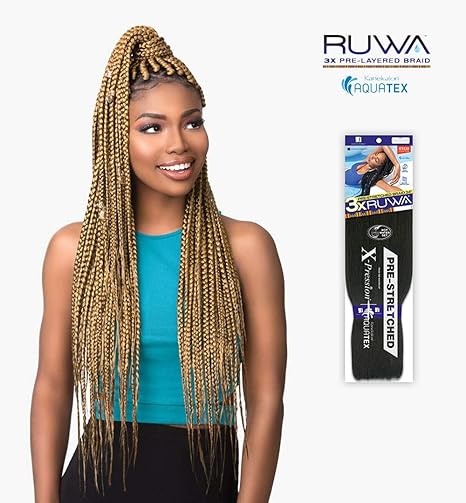Sensationnel 3X Ruwa Pre-Stretched 24" Synthetic Hair Braid