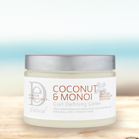 Design Essentials COCONUT & MONOI GELEE 12OZ(43030)