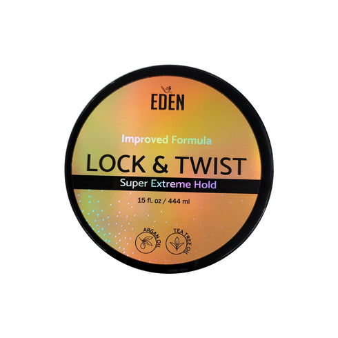 EDEN Lock and Twist Super Extreme Hold Pomade – 15 Fl Oz