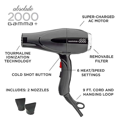 GPA2000B Gamma+ Absolute 2000 Black