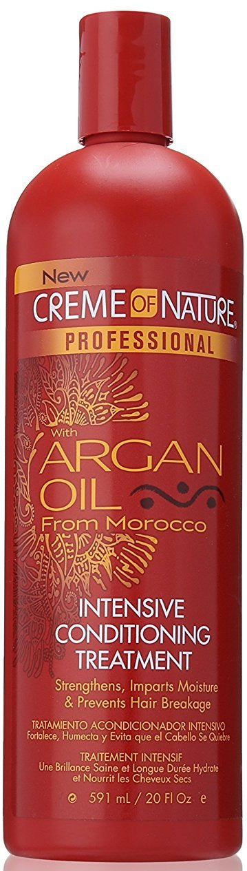 Creme of Nature Professional Argan Oil Intensive Conditioning Treatment – 20 oz-(C25271)