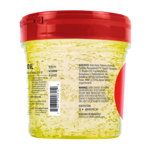 Eco Style Moroccan Argan Oil Styling Gel – 16 oz (NEI114MA)