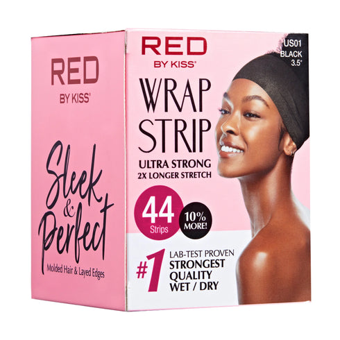 RED WRAP STRIPS BLACK 3.5