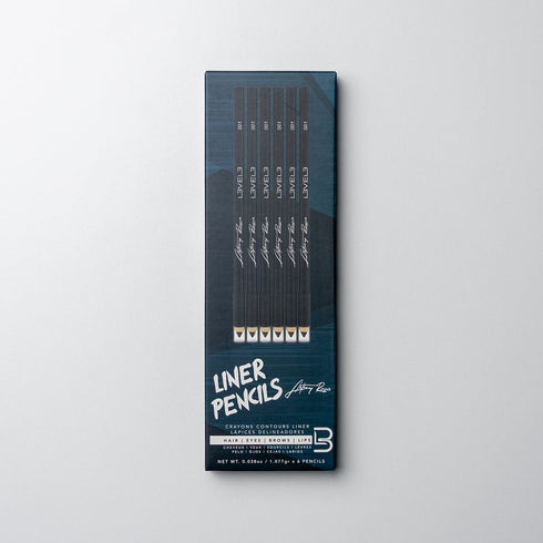L3VEL3 Black Liner Pencils – 6 Pc(EP1002)
