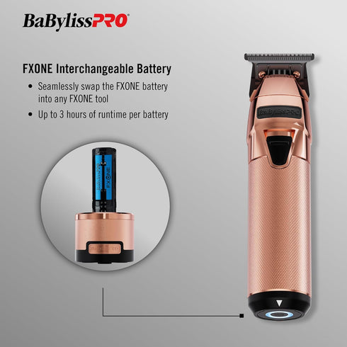 CONAIR BABYLISSPRO TRIMMER-FXONE FX799RG ROE GOLD(BAB48659)