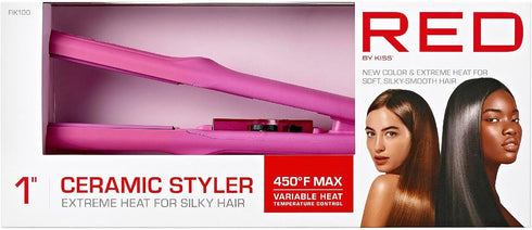 FIK100 RED 1" CERAMIC STYLER