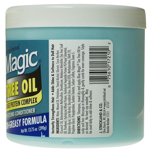 Blue Magic Anti-Breakage Tea Tree Oil – 13.75 oz