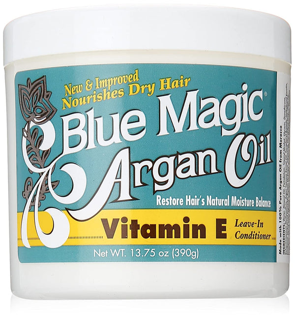 BLUE MAGIC ARGAN OIL VITAMIN E (18310) 13.75oz (BM183)