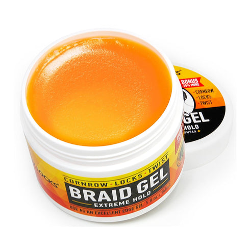 ALL DAY LOCKS & BRAID GEL (JAR) 5 OZ (ADA83721)