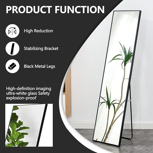 MIRROR 20X60" BLACK(LB21525B)