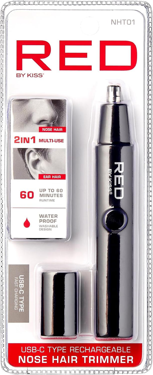 RED Cordless nose hair Trimmer(NHT01)