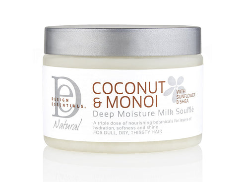 Design Essentials Coconut & Monoi DEEP MOIST MILK SOUFFLE 12OZ(43019)