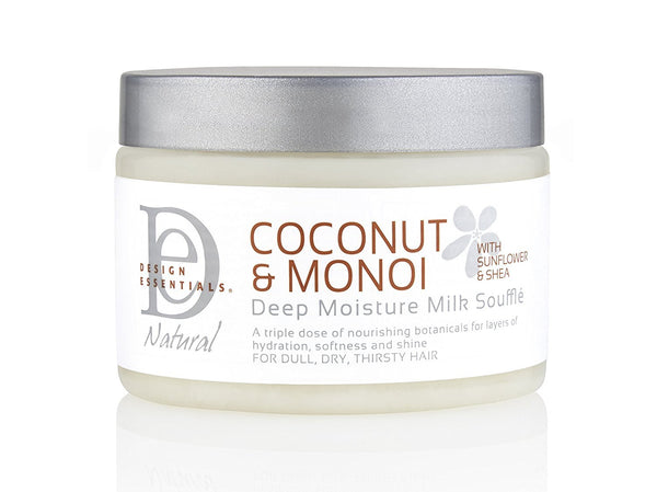 Design Essentials Coconut & Monoi DEEP MOIST MILK SOUFFLE 12OZ(43019)