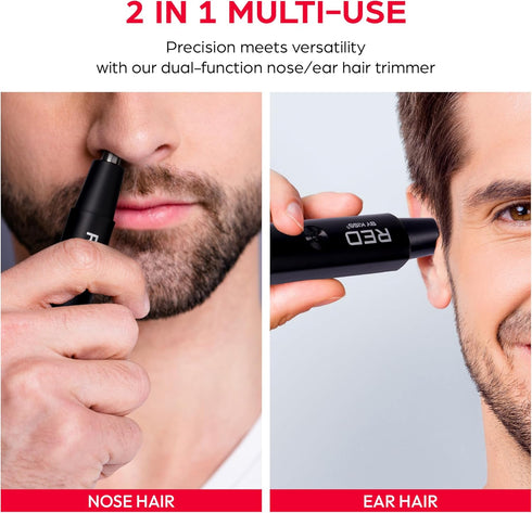 RED Cordless nose hair Trimmer(NHT01)