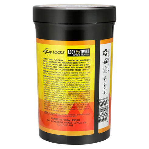 AllDay Locks Lock N Twist Gel – 32 oz