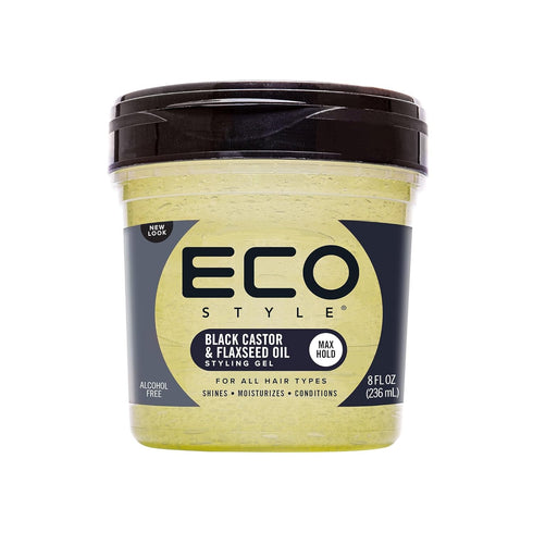 ECO STYL GEL BLK CASTR/FLAX 8OZ(NE4205)