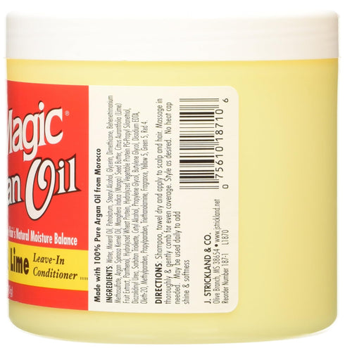 BLUE MAGIC ARGAN OIL MANGO & LIME (18710) 13.75oz (BM187)